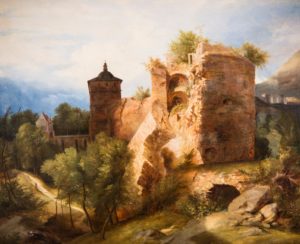 Carl Blechen Heidelberger Schlossruine um 1831