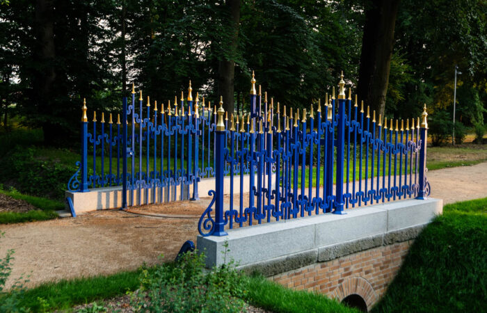 Wiederherstellung Parktor an der Schmiede SFPM