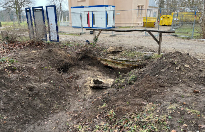 Wiederherstellung Parktor an der Schmiede SFPM