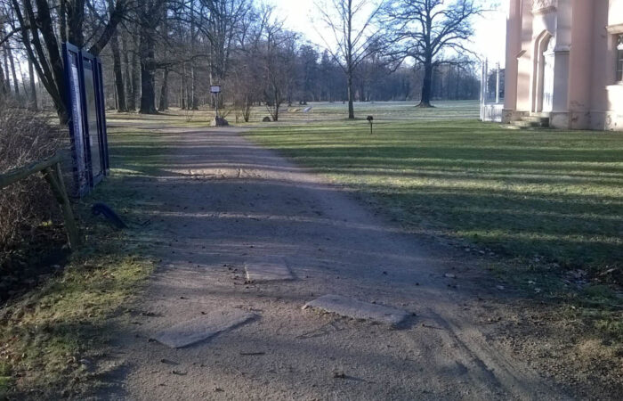 Wiederherstellung Parktor an der Schmiede SFPM