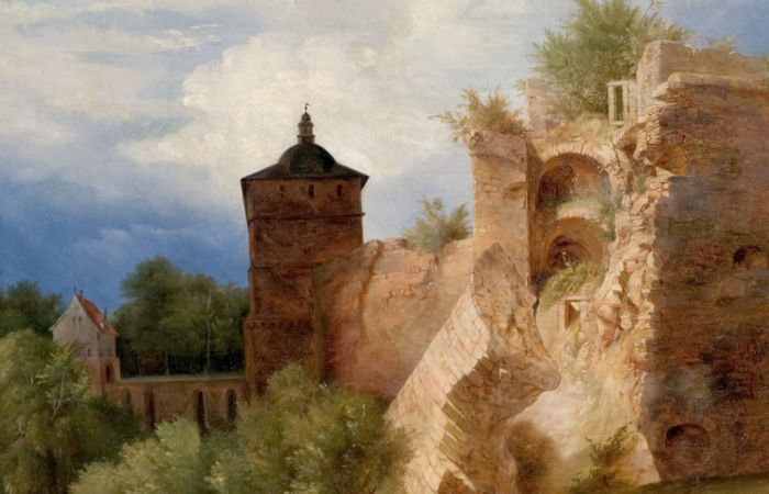 Carl Blechen, Heidelberger Schloss, 1830/32