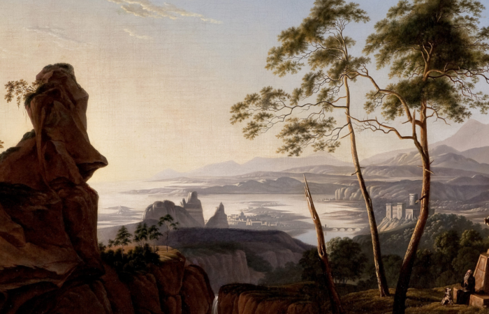 Carl Blechen, Felsenlandschaft um 1822