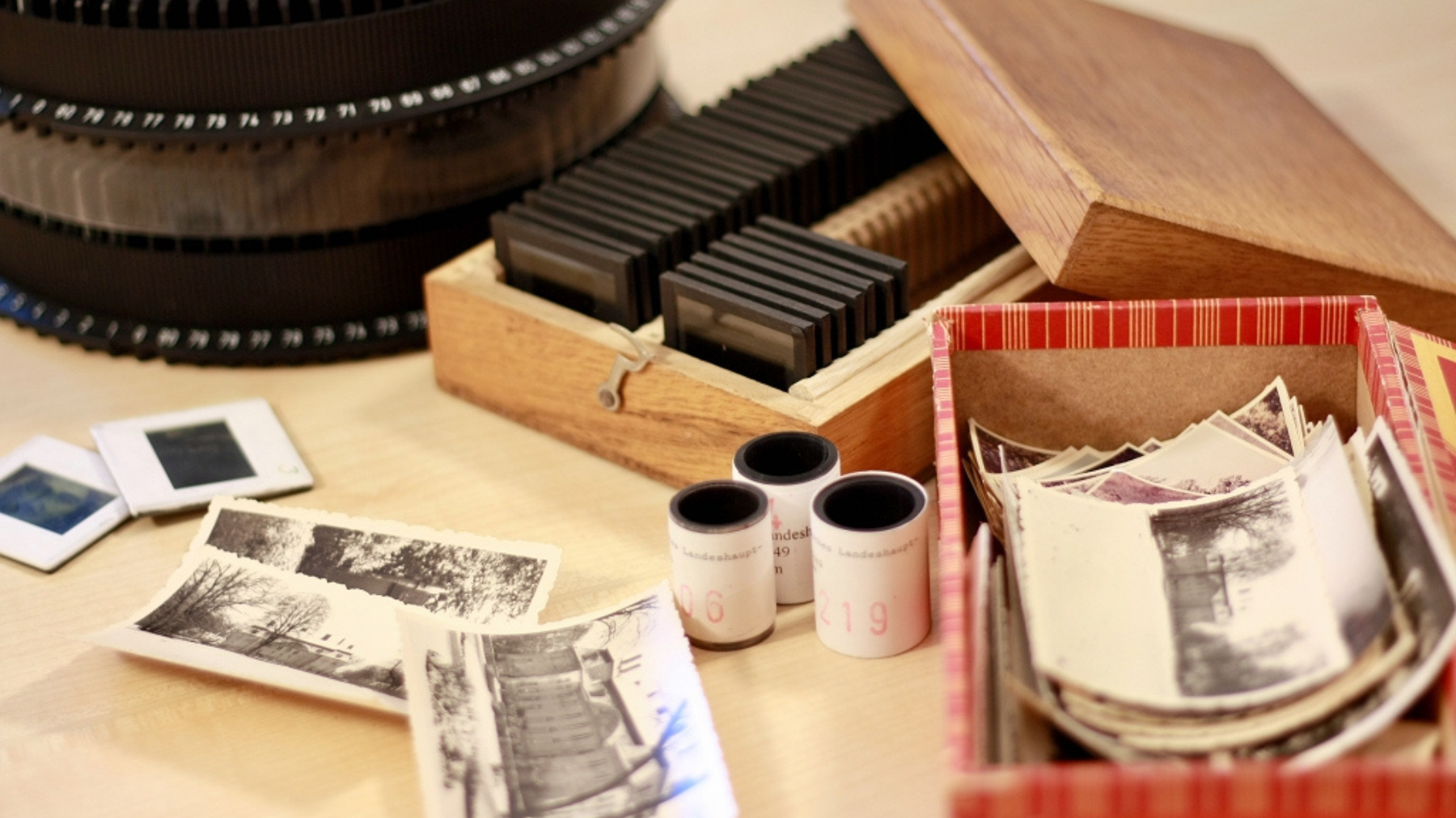 Einblick in die Analogfotografie in der Fotothek