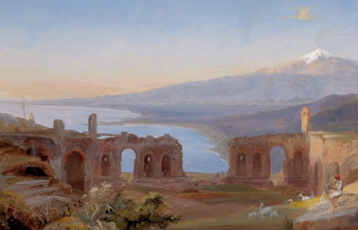 Friedrich August Elsasser, Taormina, 1845