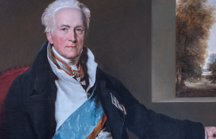 Porträt nach Sir Thomas Lawrence, Karl August Fürst von Hardenberg, um 1840