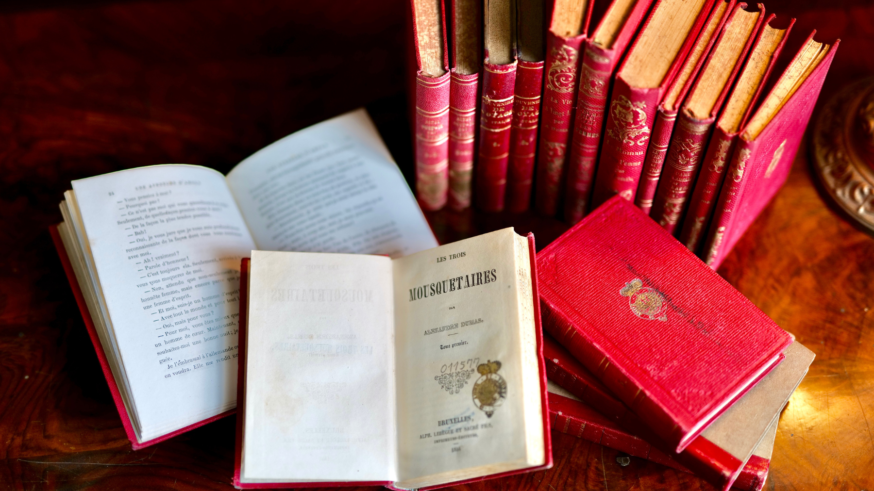 Ausgwählte Bücher aus der Pückler-Callenberg-Bibliothek von Fürst Pückler, 19. Jahrhundert