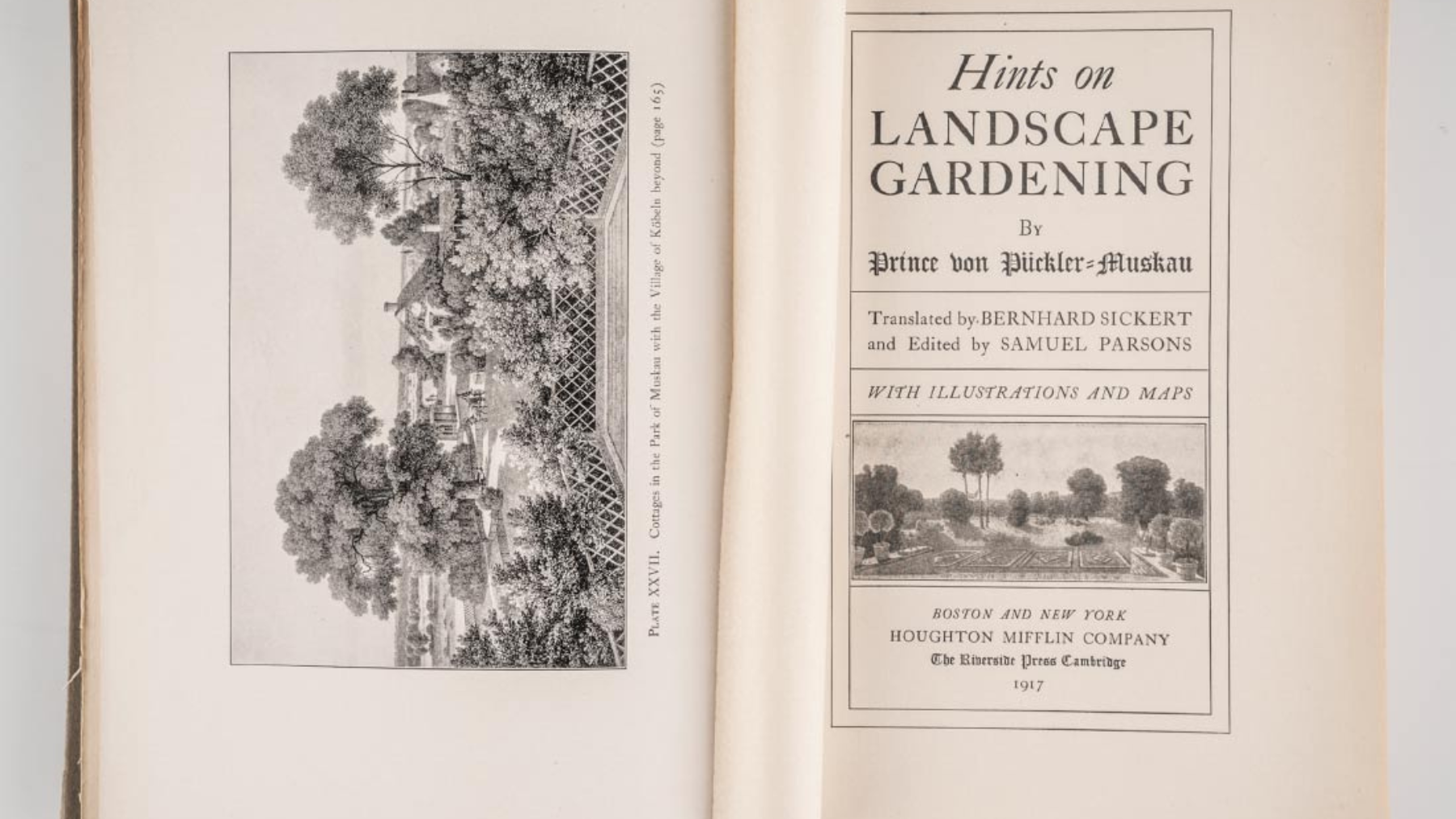 Bucheiten aus Landscape Gardening, 19. Jahrhundert