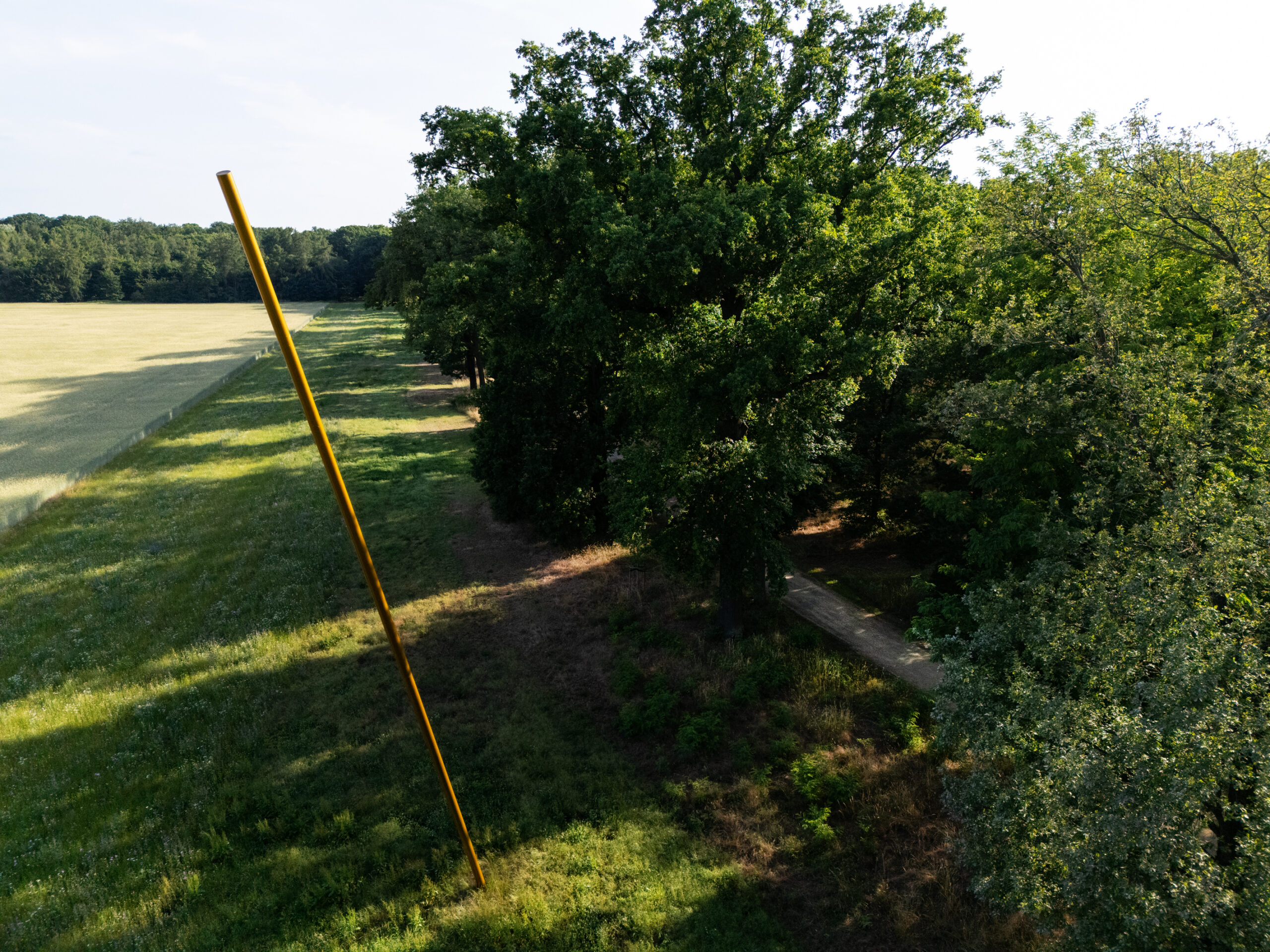 Schloss und Park Branitz 2025 Skulptur 23 Grad