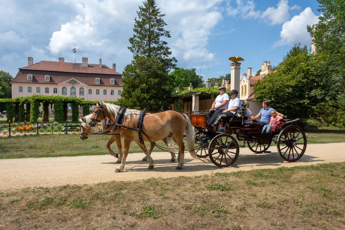 Kutschfahrt im Branitzer Park